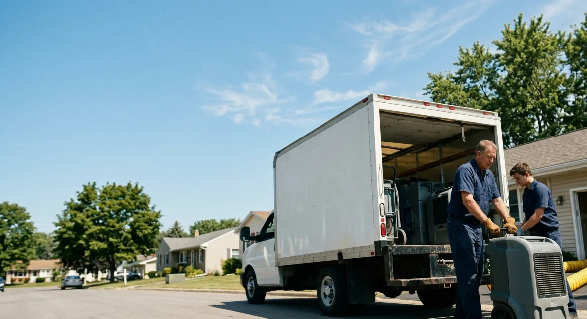 Water Damage Cleanup in Kingsbury, IN near me